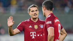 Marcel Sabitzer (l.) vom FC Bayern steht im Kader der österreichischen Nationalelf