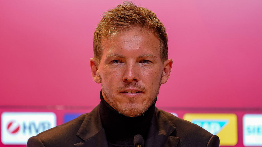 Julian Nagelsmann kehrt gegen Union wohl noch nicht an die Seitenlinie zurück Julian Nagelsmann kehrt gegen Union wohl noch nicht an die Seitenlinie zurück