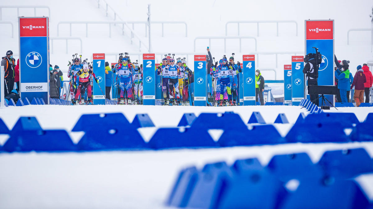 Coronafälle überschatten Biathlon-Weltcup in Oberhof Coronafälle überschatten Biathlon-Weltcup in Oberhof