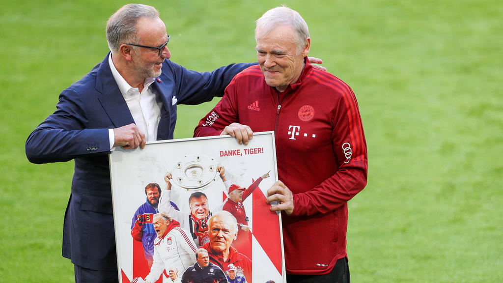 Hermann Gerland (re.) verlässt den FC Bayern München Hermann Gerland (re.) verlässt den FC Bayern München
