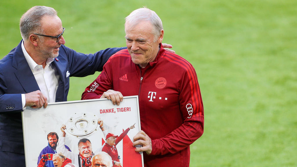 Hermann Gerland ist eine Ikone beim FC Bayern Hermann Gerland ist eine Ikone beim FC Bayern