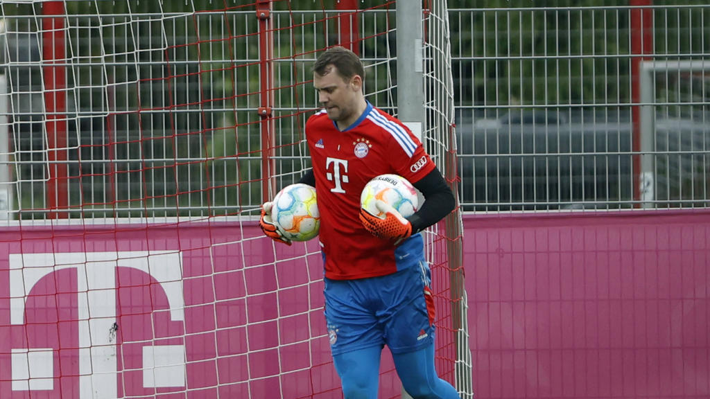 Manuel Neuer arbeitet an seinem Comeback für den FC Bayern