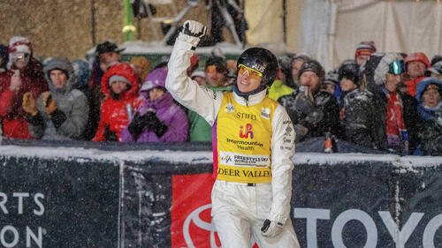 Australiens Laura Peel durfte in Livigno jubeln