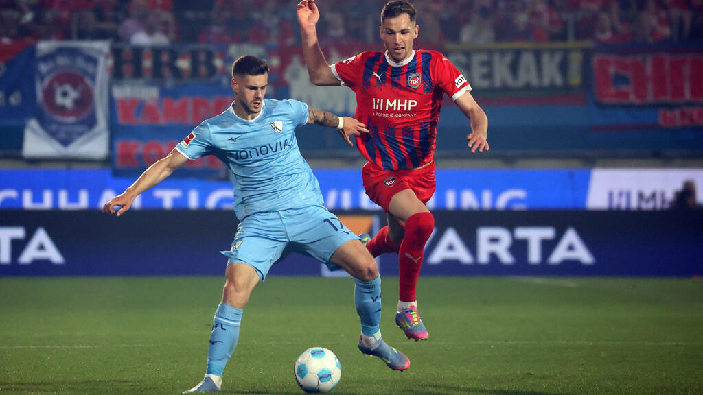 Der VfL Bochum und Heidenheim trafen erst in der letzten Woche direkt aufeinander Der VfL Bochum und Heidenheim trafen erst in der letzten Woche direkt aufeinander