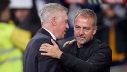 Treffen erneut aufeinander: Carlo Ancelotti und Hansi Flick