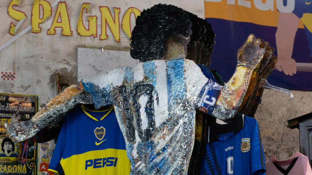 Diego Maradona wird in Argentinien bis heute verehrt Diego Maradona wird in Argentinien bis heute verehrt