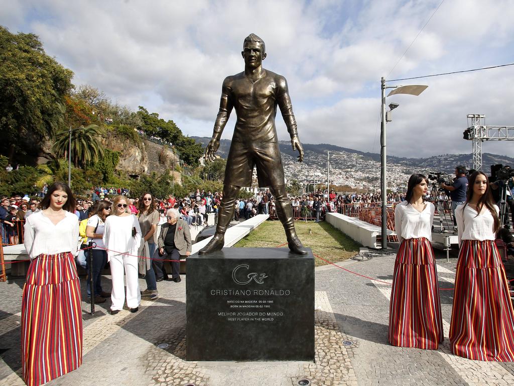 Cristiano Ronaldo wurde in Madeira bereits ein Denkmal gesetzt