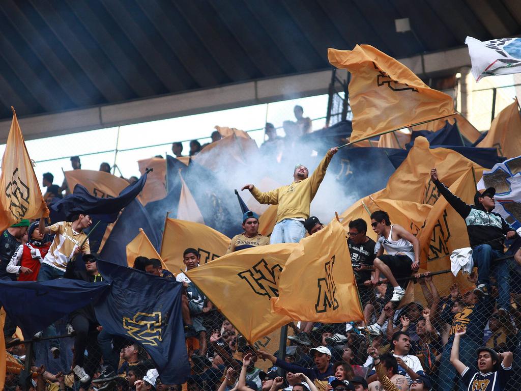 La afición de los Pumas explotó de alegría con el triunfo. (Foto: Imago)