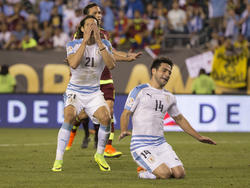 Los charrúas cayeron por la mínima en la pasada Copa América Centenario. (Foto: Getty)
