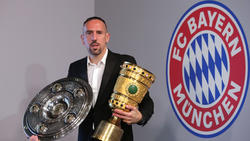 Franck Ribéry gewann zum Abschied mit dem FC Bayern das Double