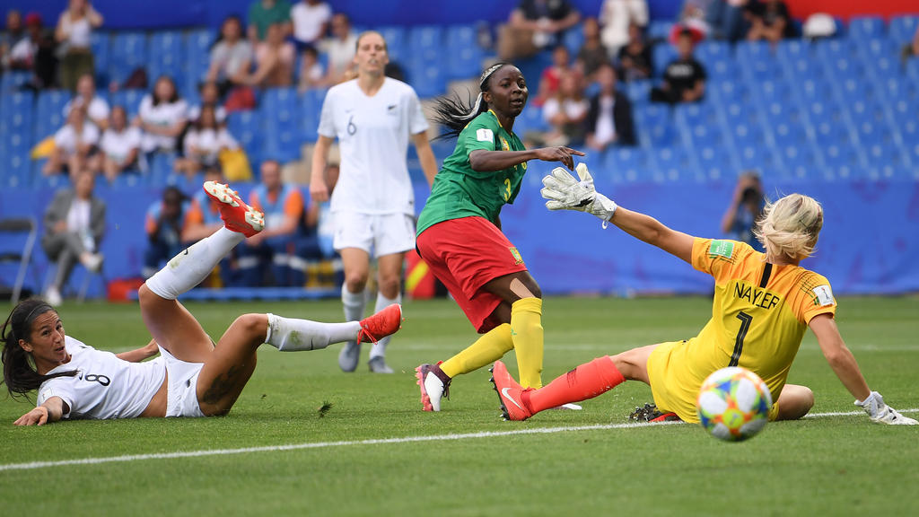 Kamerun jubelt über das Achtelfinale bei der Frauen-WM