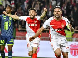Radamel Falcaos (r.) Tore ebneten den Weg für die AS Monaco