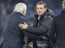Arbeiten Rüdi Völler (l.) und Markus Weinzierl bald zusammen?