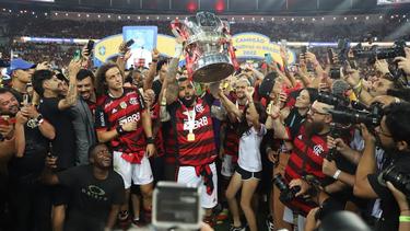 Mit Bohnen und Reis, aber fast ohne Fans zum Copa-Finale: Die Spieler von Flamengo