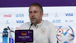 Hansi Flick erschien ohne Spieler auf der Pressekonferenz vor der Partie gegen Spanien