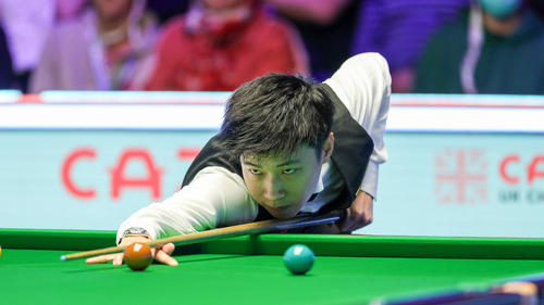 Snooker-Spieler Zhao Xintong steht unter Verdacht