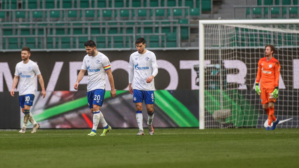 Der FC Schalke 04 kassierte eine Klatsche gegen den VfL Wolfsburg