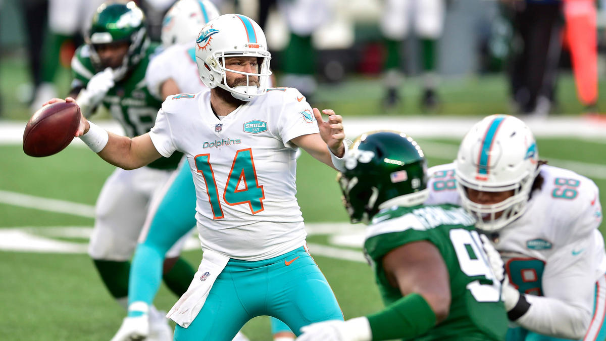 Zieht nach zwei Jahren in Miami wieder weiter: Ryan Fitzpatrick Zieht nach zwei Jahren in Miami wieder weiter: Ryan Fitzpatrick
