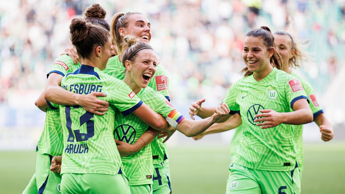 Nationale Spitze - wie die Männer des FC Bayern: Die Frauen des VfL Wolfsburg