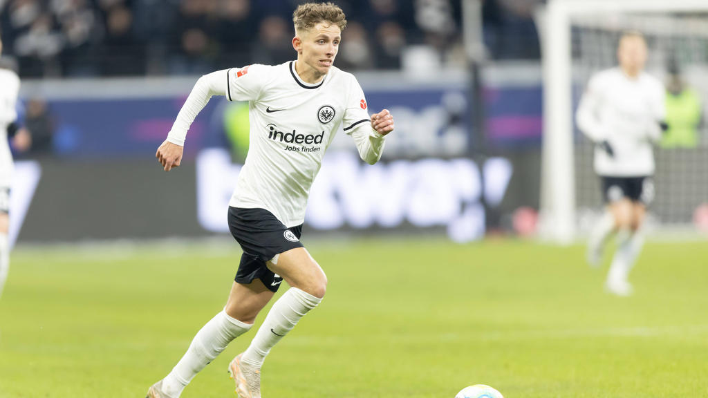 Muss im Derby gegen Darmstadt passen Jesper Lindström von Eintracht Frankfurt