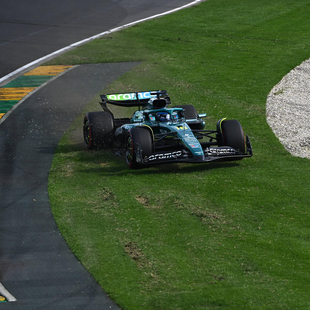 7. Platz: Lance Stroll (Aston Martin) - Note: 2,5