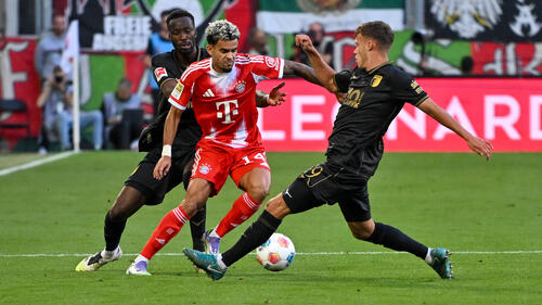 Für Diaz und den FC Bayern wurde es plötzlich eng