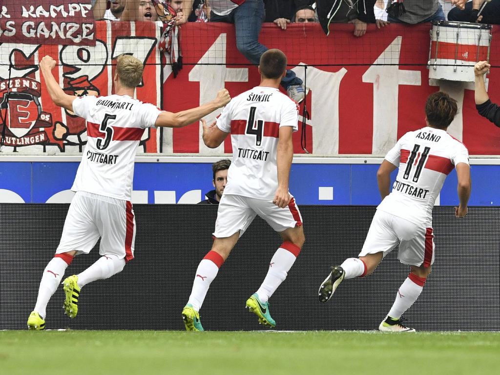 Der VfB Stuttgart gewann das Spitzenspiel gegen Braunschweig