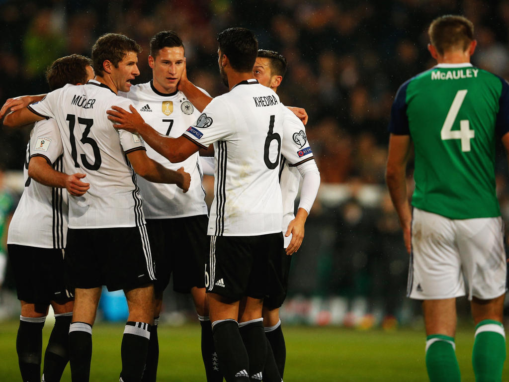 Die deutsche Mannschaft setzte sich problemlos gegen Nordirland durch
