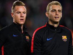 Jasper Cillessen vom FC Barcelona (r.) ein Thema beim FC Bayern?