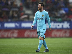 Lionel Messi fehlt Barcelona im Spiel gegen Malaga