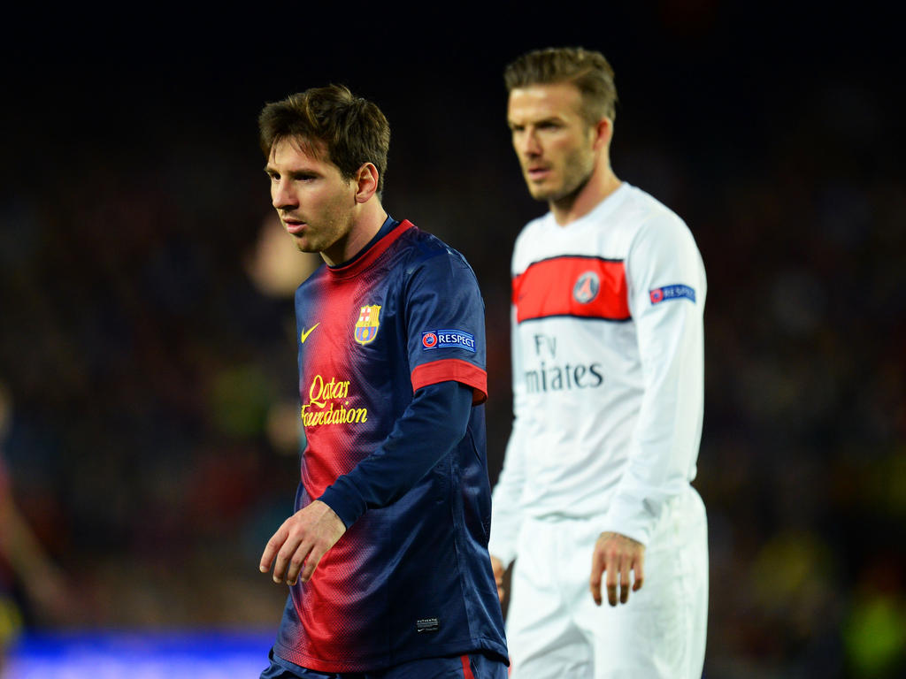 David Beckham va detrás de Messi para ficharlo. (Foto: Getty)