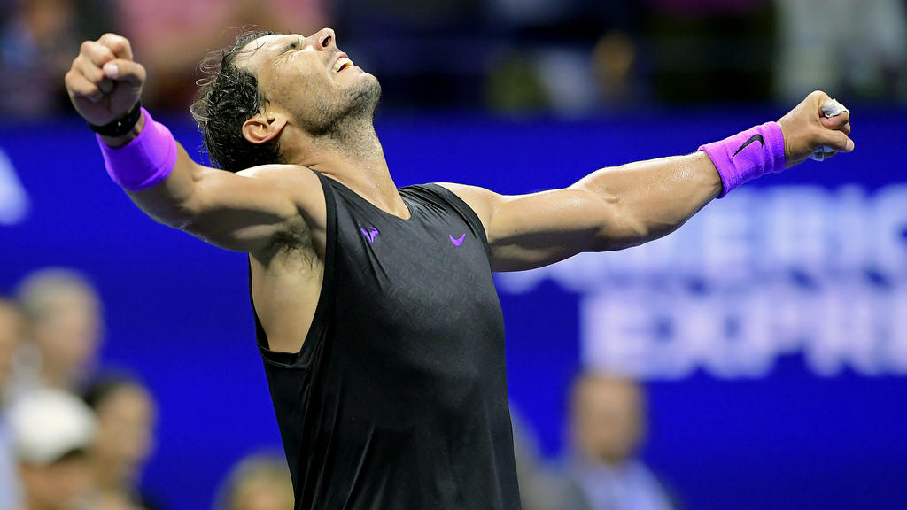 Rafael Nadal steht bei den US Open im Viertelfinale Rafael Nadal steht bei den US Open im Viertelfinale