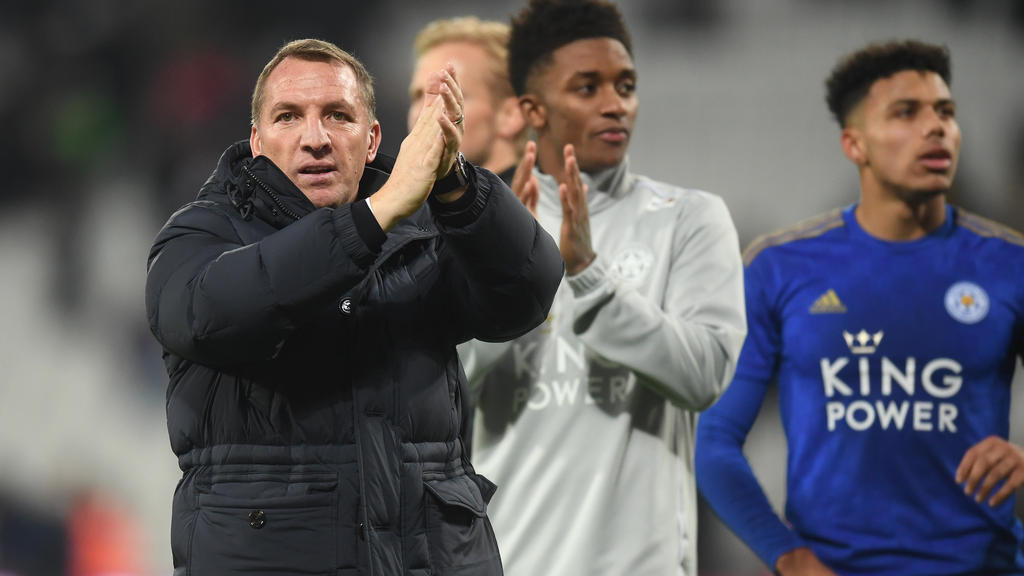 Leicester-Coach Brendan Rodgers ist wieder auf Kurs