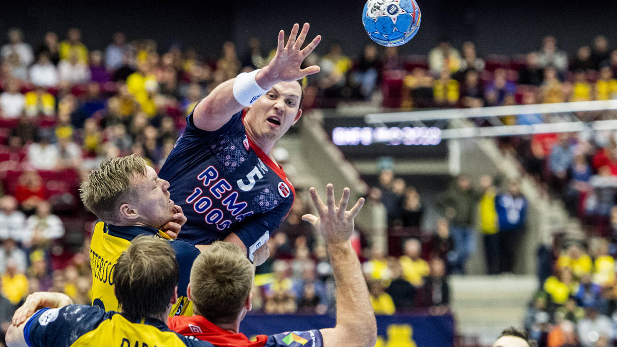 Norwegen schlägt Schweden bei der Handball-EM Norwegen schlägt Schweden bei der Handball-EM