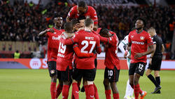 Bayer Leverkusen steht in der Runde der letzten Acht