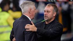 Carlo Ancelotti musste von Hansi Flick besänftigt werden