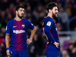 Messi y Suárez no encontraton los medios para superar la defensa de Las Palmas. (Foto: Getty)