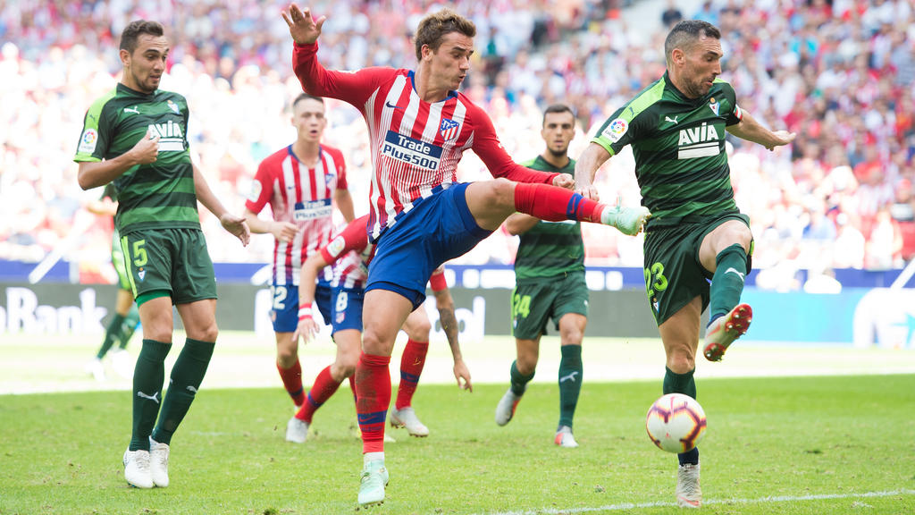 El Atlético estuvo muy desacertado de cara a portería. (Foto: Getty)