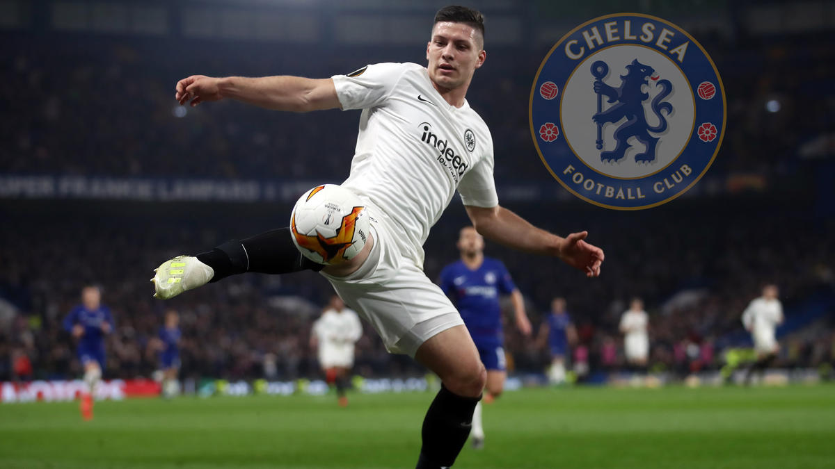 Der FC Chelsea hofft angeblich auf eine Verpflichtung von Luka Jovic Der FC Chelsea hofft angeblich auf eine Verpflichtung von Luka Jovic