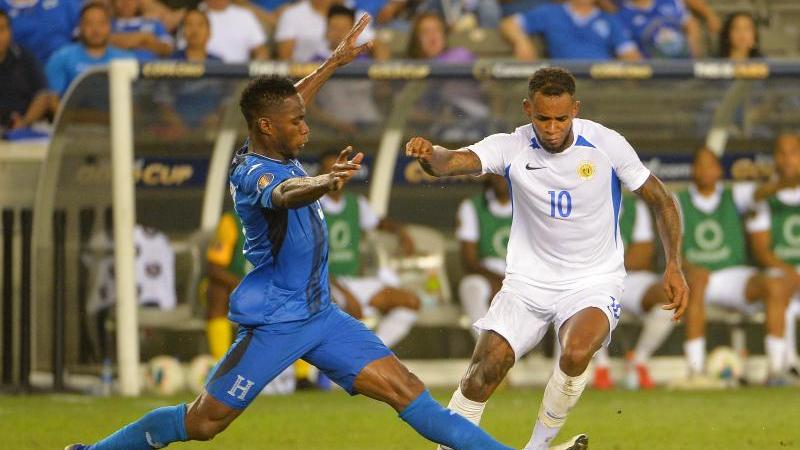 Curacao hat Honduras beim Gold Cup bezwungen Curacao hat Honduras beim Gold Cup bezwungen