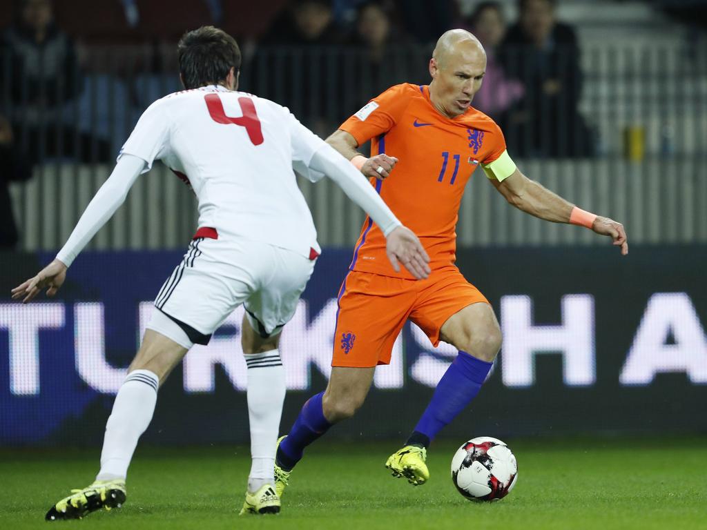 Arjen Robben wird die WM wohl nur als Zuschauer verfolgen