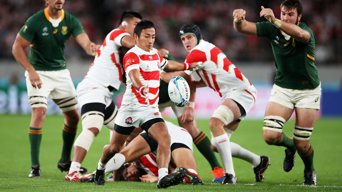 Gastgeber Japan scheidet im Viertelfinale der Rugby-WM aus Gastgeber Japan scheidet im Viertelfinale der Rugby-WM aus