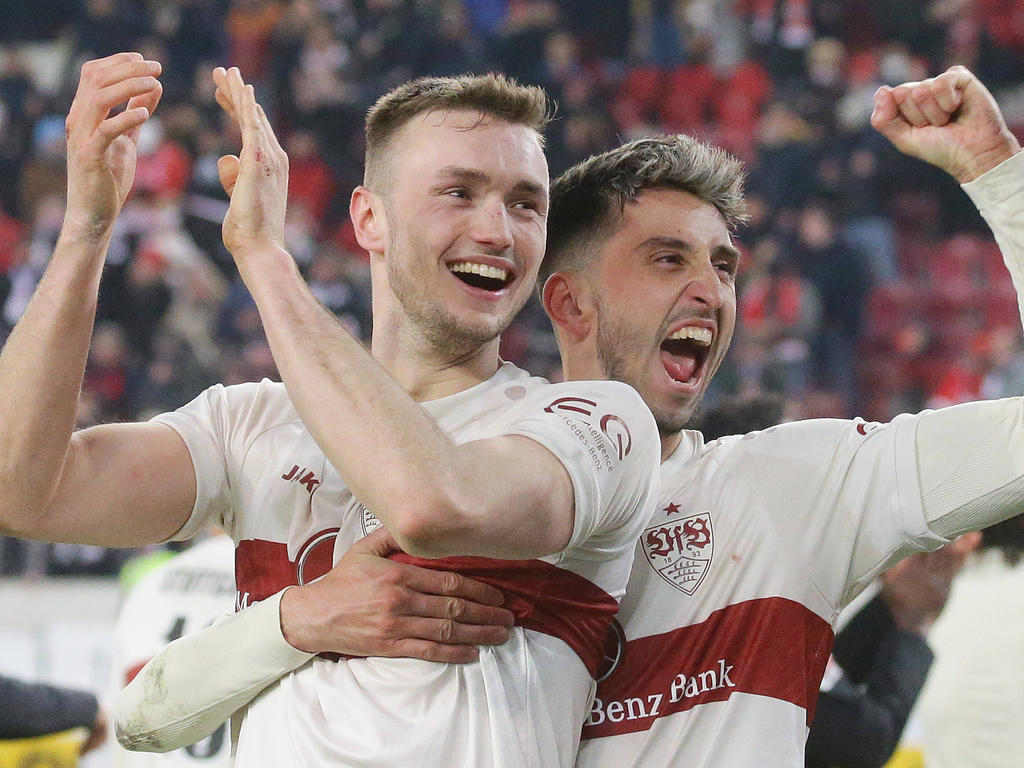 Für Saša Kalajdžić gab es Grund zu jubeln