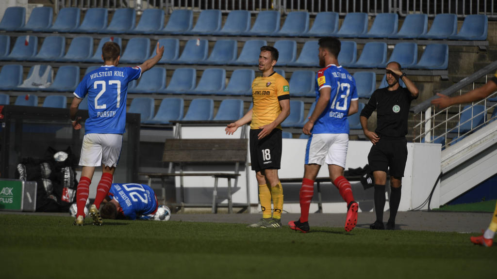 Dynamo Dresden vor dem Abstieg aus der 2. Bundesliga