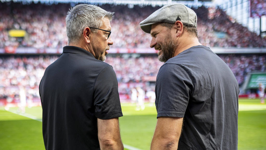 Urs Fischer und Steffen Baumgart schätzen einander Urs Fischer und Steffen Baumgart schätzen einander