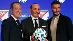 David Beckham (r.), Mitbesitzer von Inter Miami CF, bekommt neue Konkurrenz