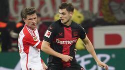 Josip Stanisic gehört dem FC Bayern, ist aber derzeit an Bayer Leverkusen ausgeliehen