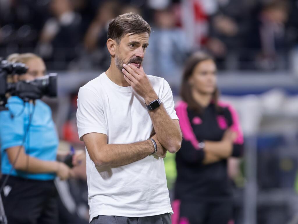 Die Fußballerinnen von Eintracht Frankfurt müssen auf dem Weg in die Champions League Sporting besiegen Die Fußballerinnen von Eintracht Frankfurt müssen auf dem Weg in die Champions League Sporting besiegen