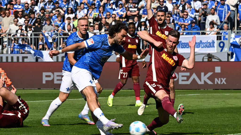 Erfolg für Darmstadt gegen den Absteiger Erfolg für Darmstadt gegen den Absteiger