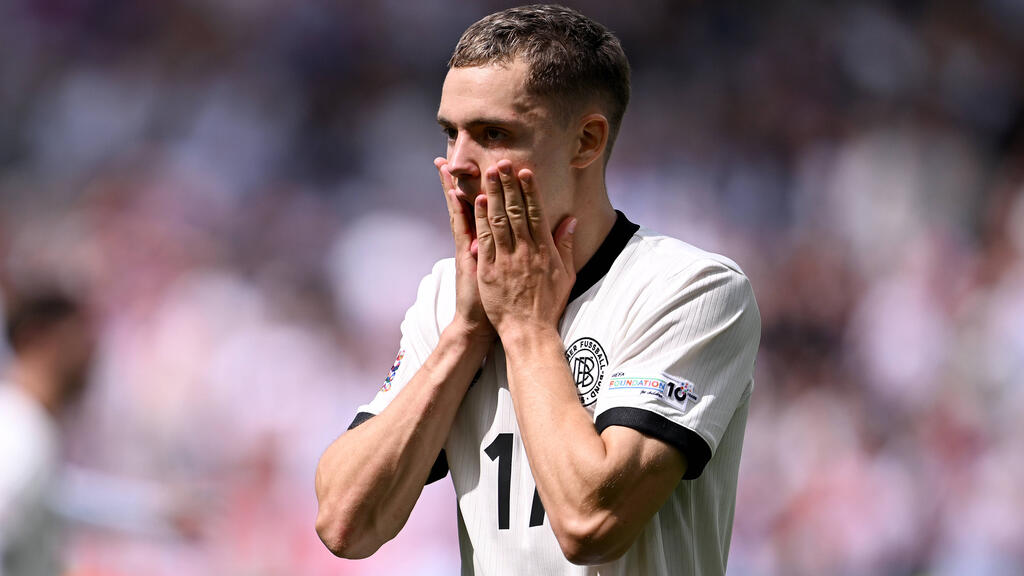 Florian Wirtz konnte die DFB-Pleite nicht verhindern Florian Wirtz konnte die DFB-Pleite nicht verhindern